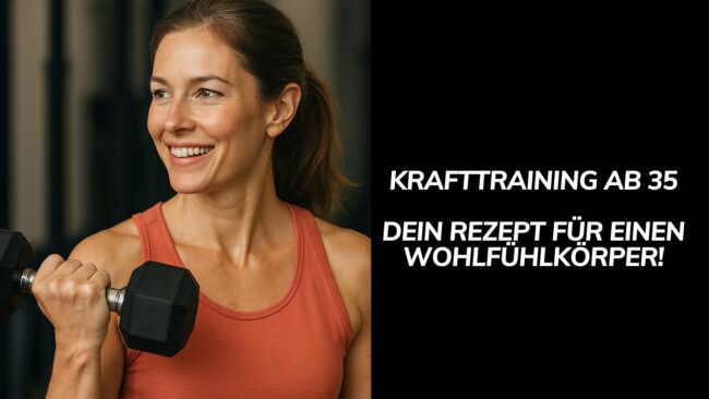 Krafttraining ab 35 – Basis für starke Muskeln und einen fitten Körper Frau um die 35 beim Krafttraining mit Hanteln im Fitnessstudio – Aufbau von Muskeln und Vorbereitung auf die Wechseljahre
