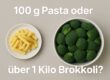 Brokkoli und Pasta Vergleich, Ballaststoffe als Game Changer in der Ernährung