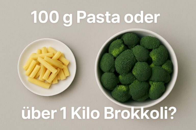 Brokkoli und Pasta Vergleich, Ballaststoffe als Game Changer in der Ernährung