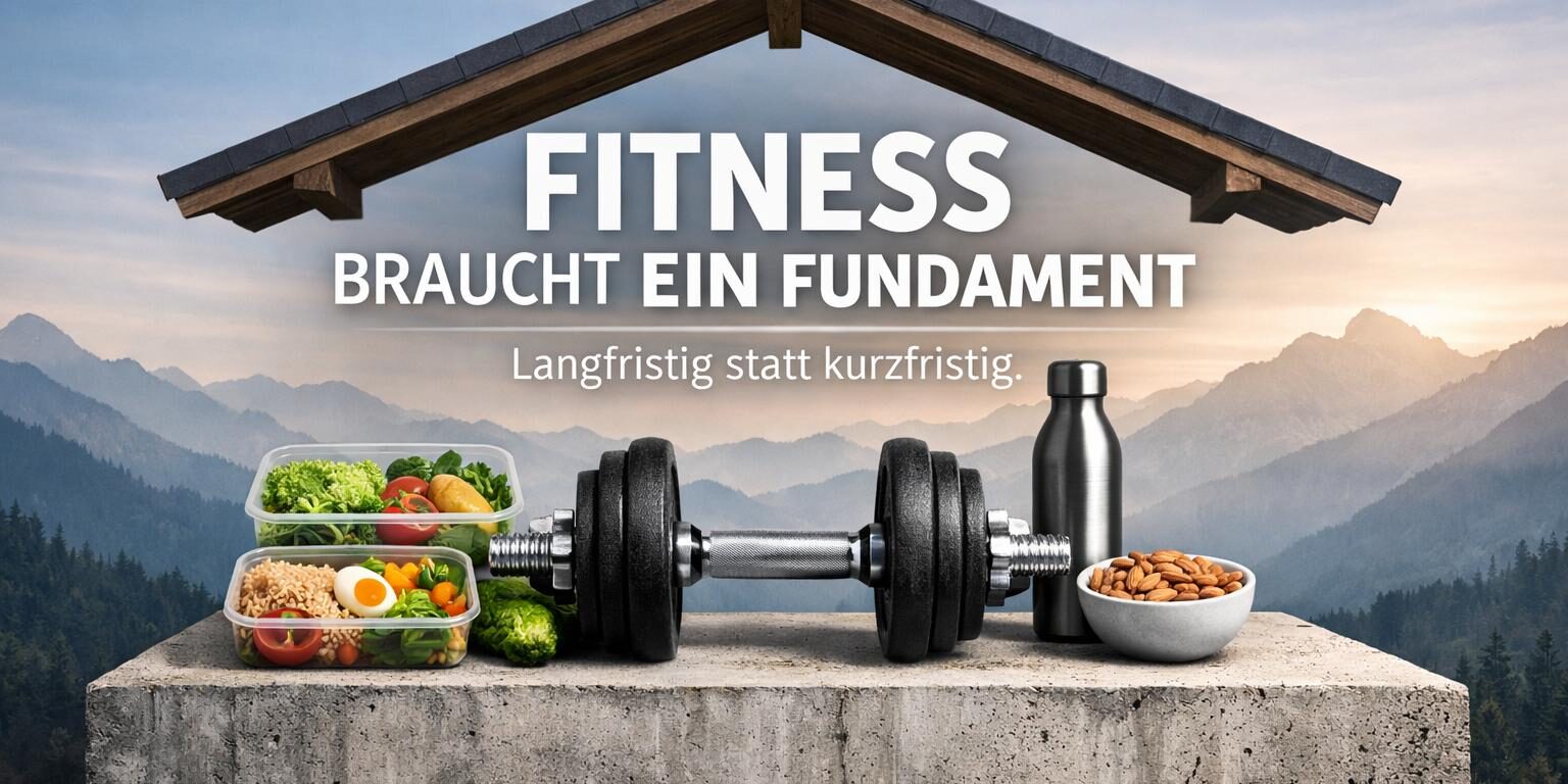 Langfristige Fitness beginnt mit starken Grundlagen und festen Routinen