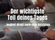 Morgenroutine mit Meditation und Entspannung für einen fokussierten Start in den Tag.